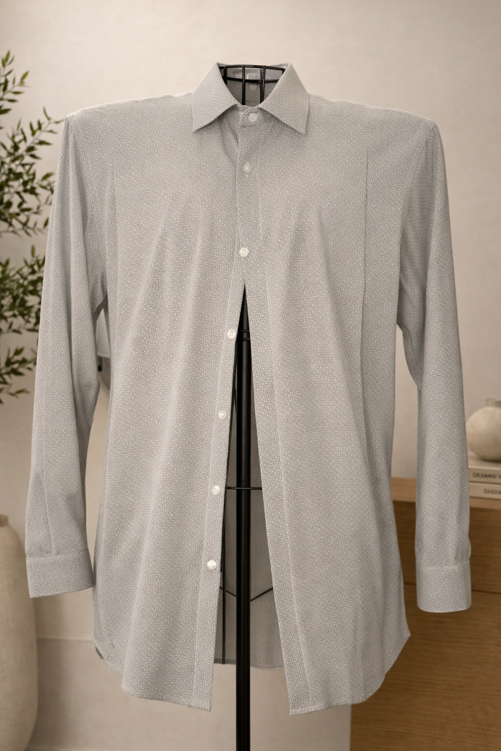 Elliott Textured Button-Up Shirt
