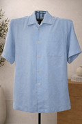 Cubavera Linen Blend Short Sleeve