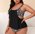 Leopard Print Tankini Set