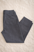 Jaclyn Smith Gray Micro-Check Dress Pants