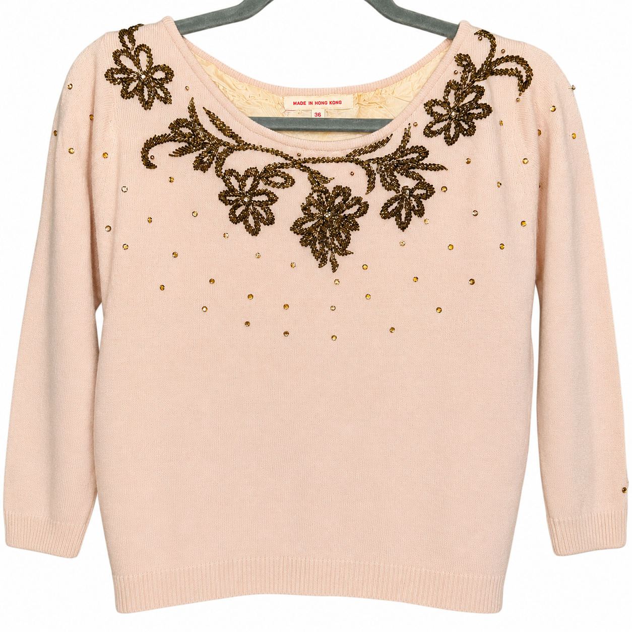 1950s Beaded Hong Kong Sweater