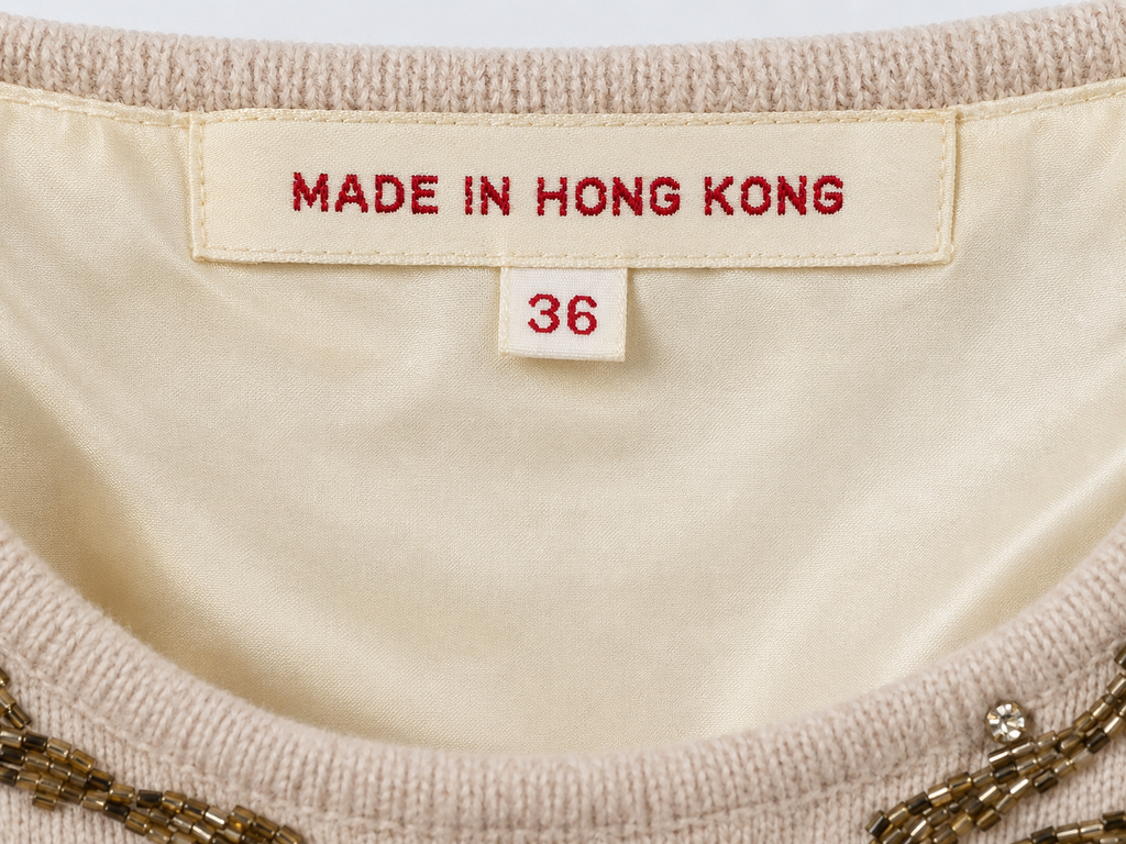 1950s Beaded Hong Kong Sweater