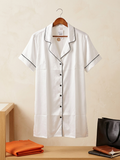 Cosmopolitan Satin Night Shirt