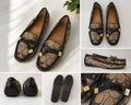 Coach Signature Loafers Brown/Black Patent Trim