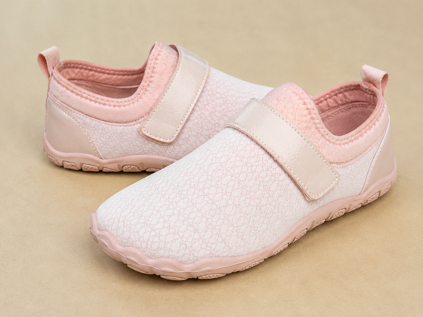 Blush Slip-On Comfort Sneakers
