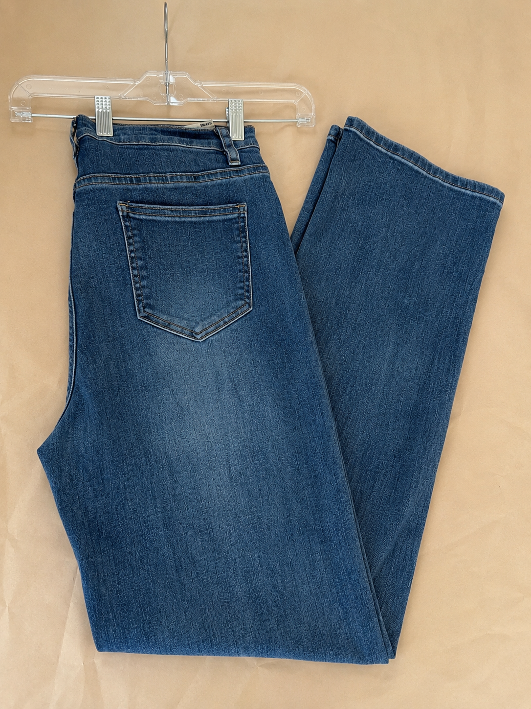 Classic Medium Wash Straight Leg Jeans