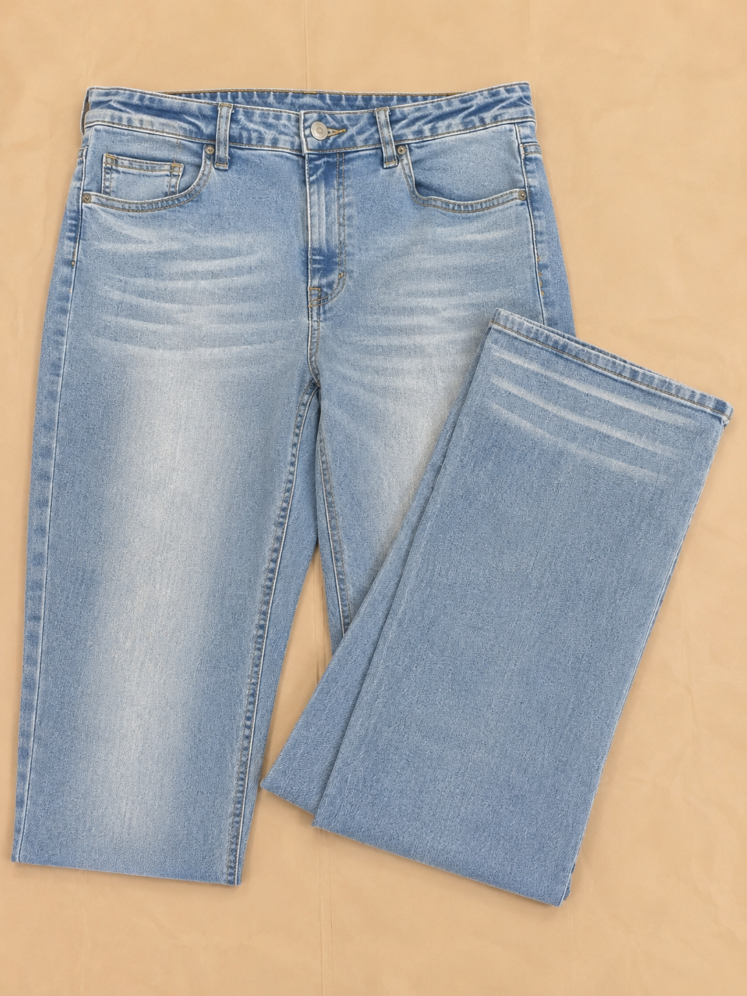 Light Wash Wide Leg Jeans