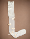 Vintage-Inspired Sheer Bow Pantyhose