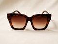 Tortoise Square Frame Sunglasses