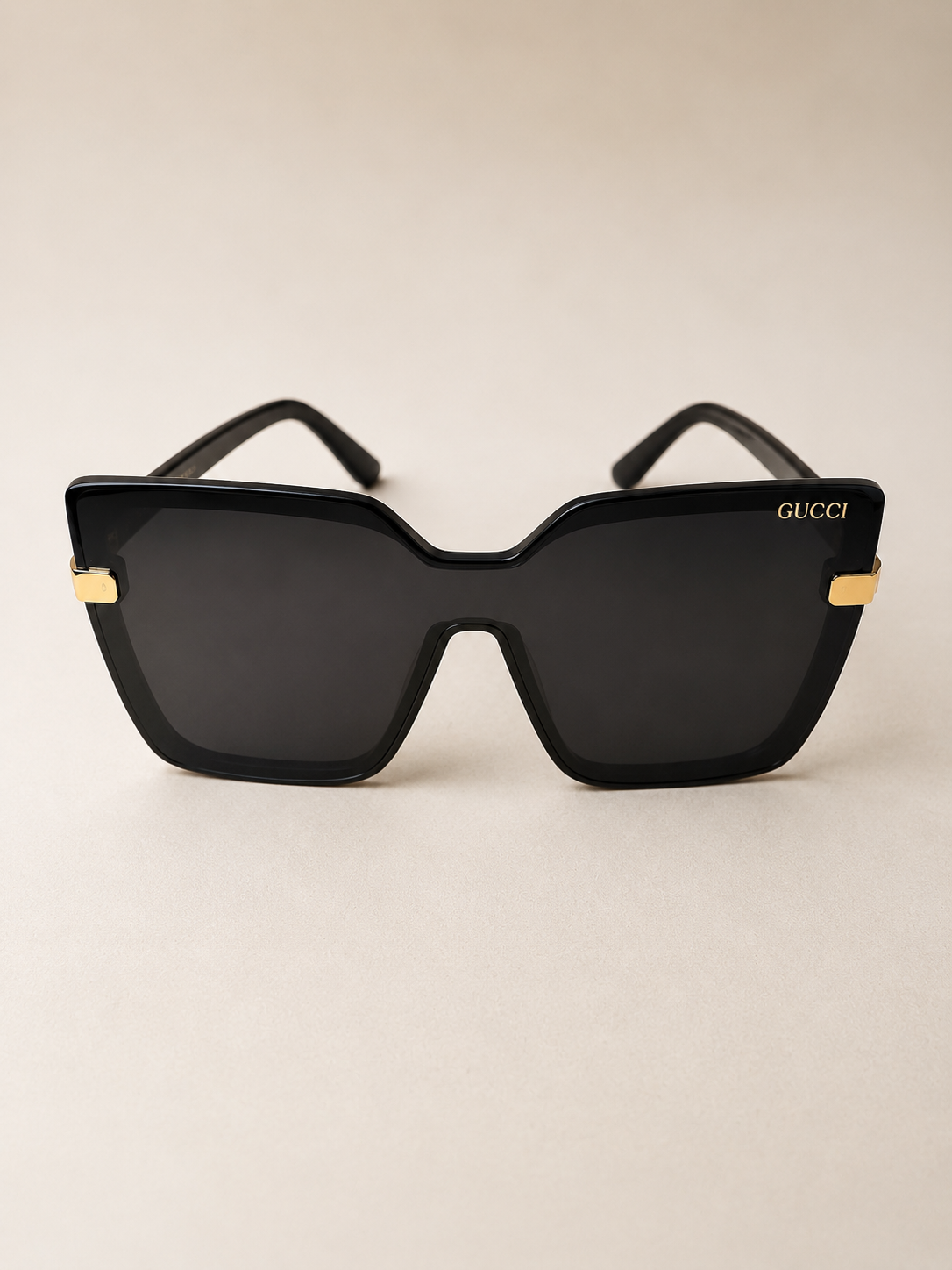 Gucci Oversized Shield Sunglasses