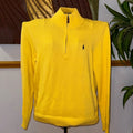 Polo Ralph Lauren Bright Yellow Zip-Up Sweater