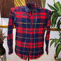 GAP Plaid Flannel Button-Up
