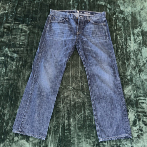 7 For All Mankind Men's Indigo Straight Jeans
