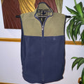 Brooks Brothers Olive and Navy Fleece Vest