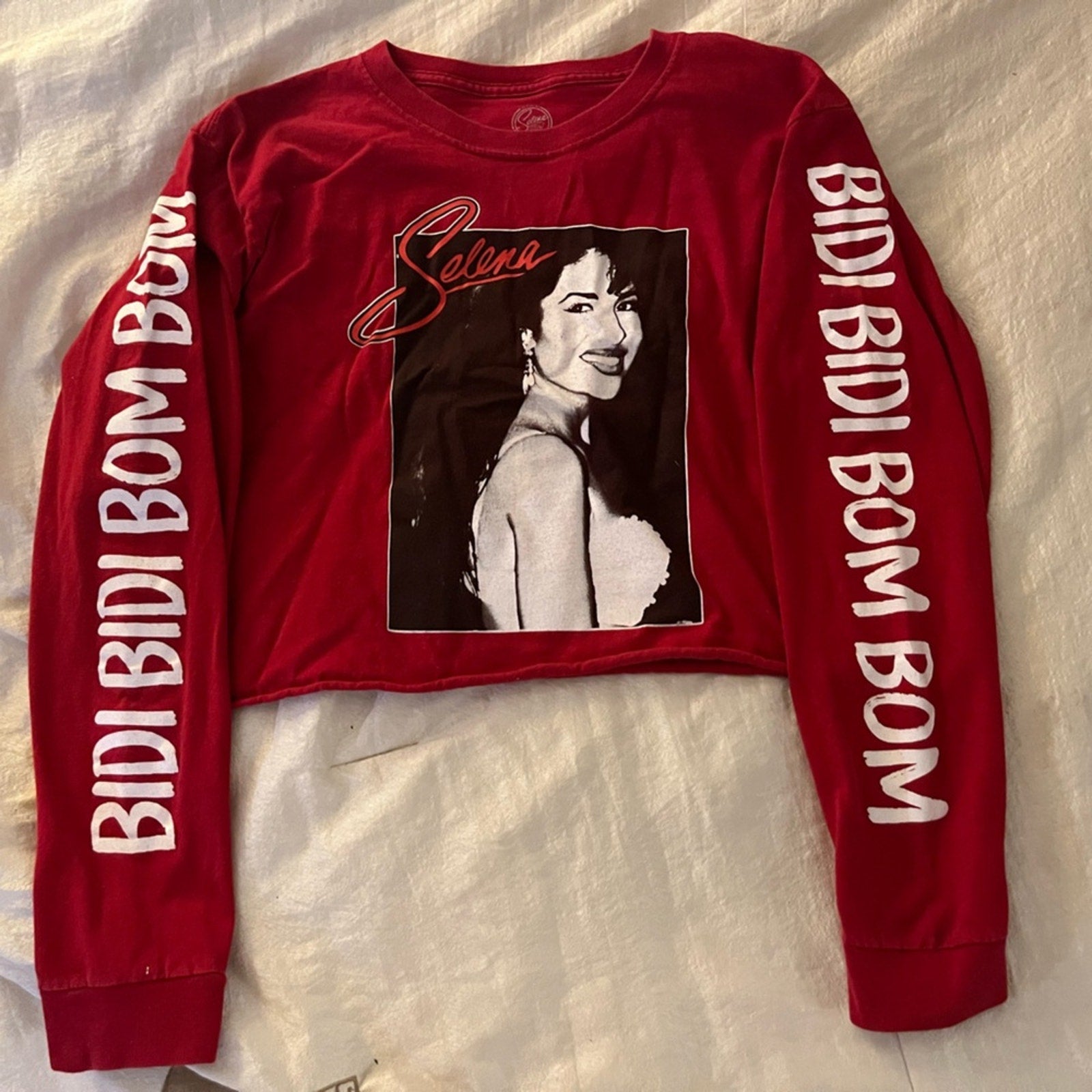 Selena long sleeve crop