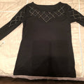 Long sleeve tee material top