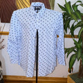 Daniel Cremieux White and Blue Button Down Shirt