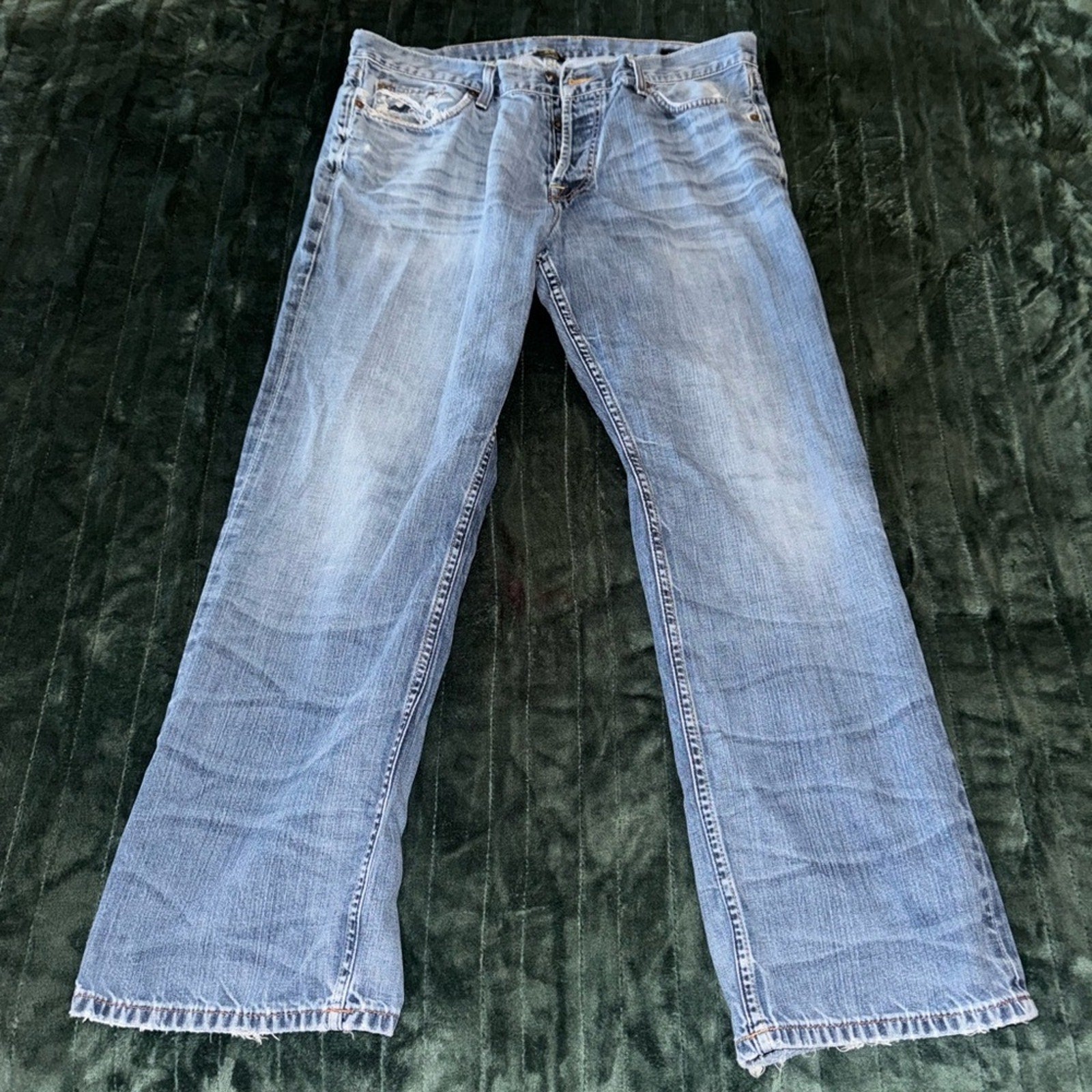 Lucky Brand Men's Light Blue Straight Jeans