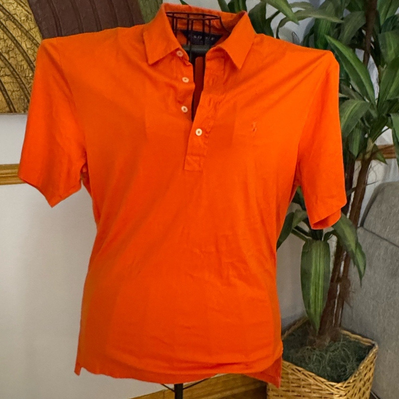 Ralph Lauren Vibrant Orange Polo Shirt