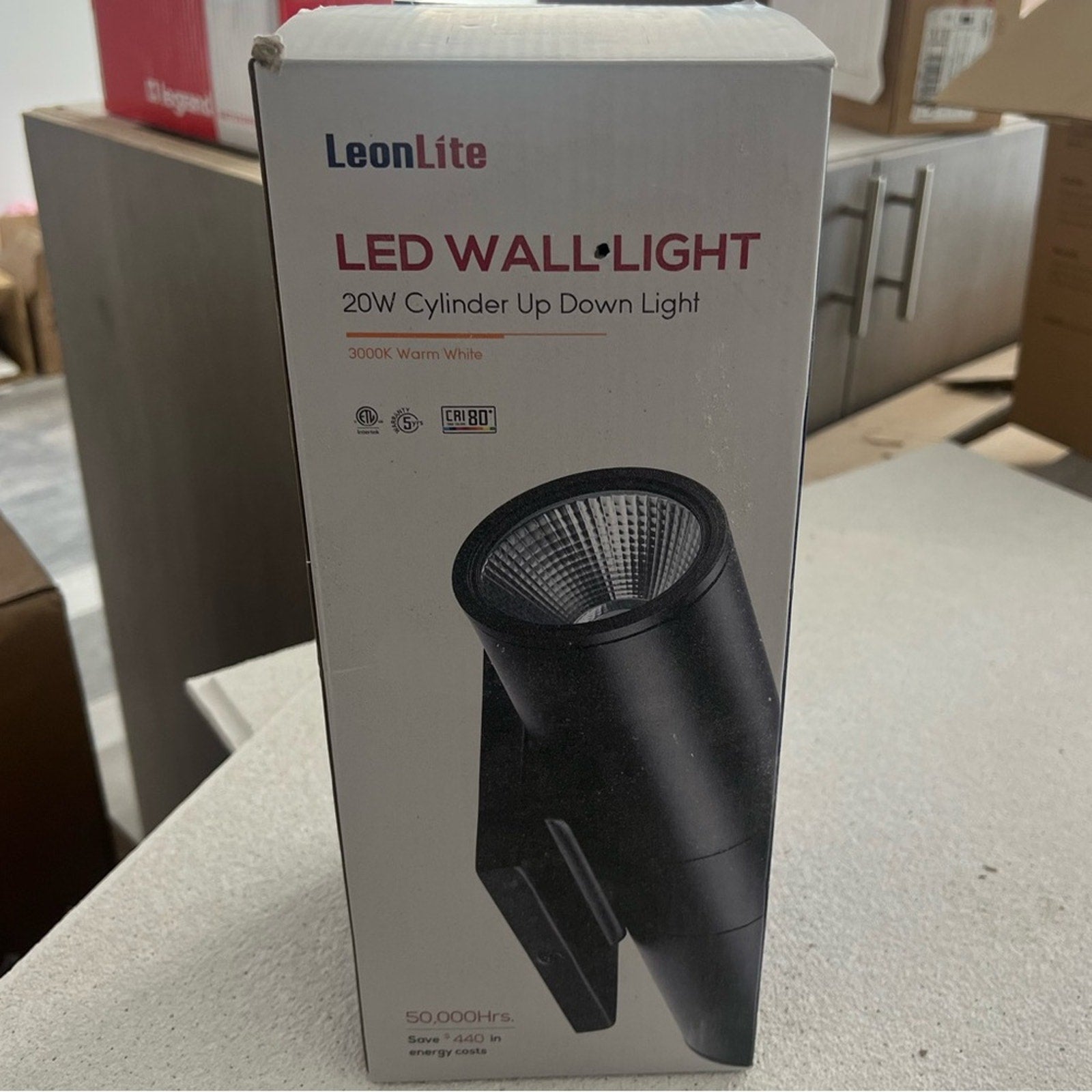 LeonLite LED 20W Cylinder Up Down Light