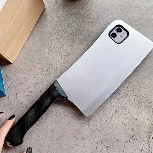 1pc Creative Funny Knife Shaped Soft Phone Case for IPhone 13
