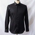 The Vitarelli Italy Slim-Fit Evening Shirt in Onyx