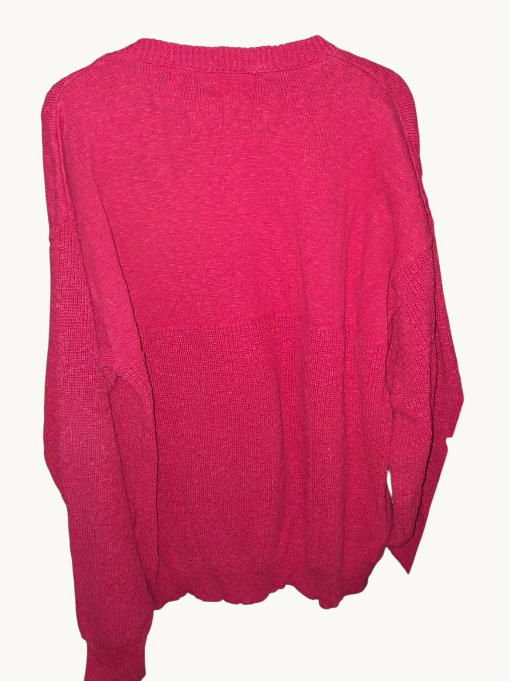 Norman Todd Classic Red Embroidered Crewneck Sweater